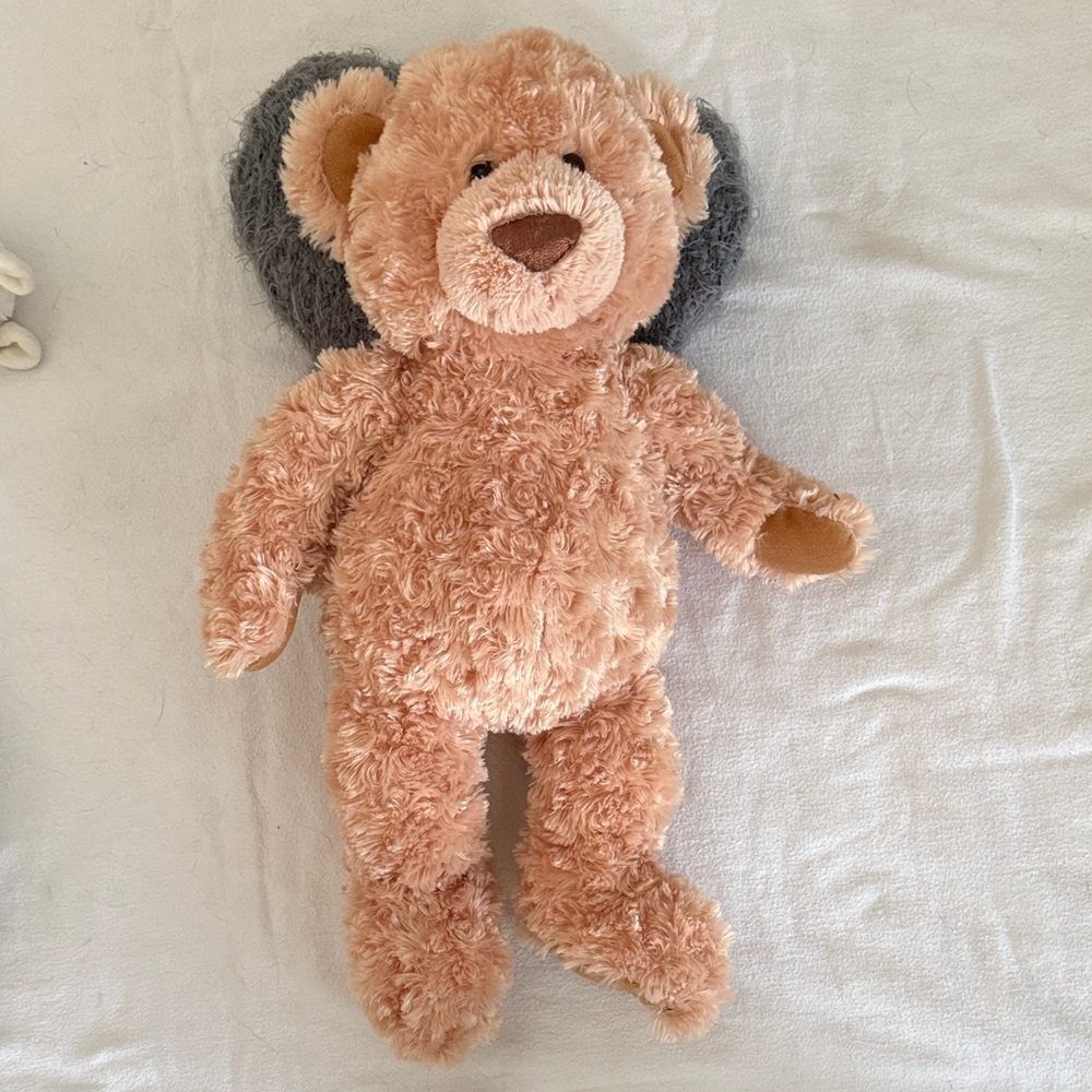 Gund Tan and Gray Stuffed Bear